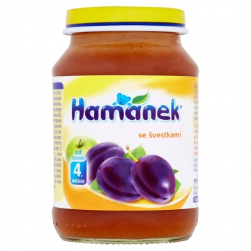 Hamánek Se švestkami 190g