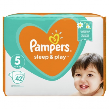 Pampers Sleep & Play 5 (11-16 kg) 42 ks