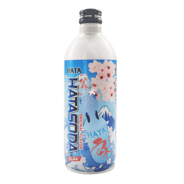 Hata Ramune Soda Drink 500ml plech