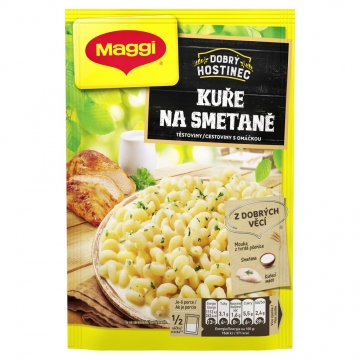 Maggi Dobrý hostinecMaggi Kuře na SMETANĚ čestoviny s omáčkou 142 g