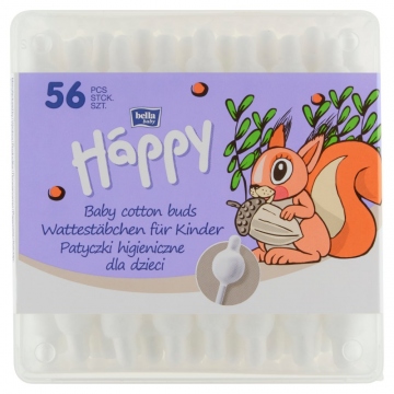 Bella Happy Baby vatové tyčinky 56 ks