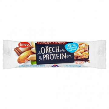 Emco tyčinka protein čokoláda 40g
