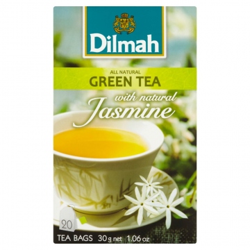 Dilmah zelený Čaj Jasmín (20x1,5g) 30g
