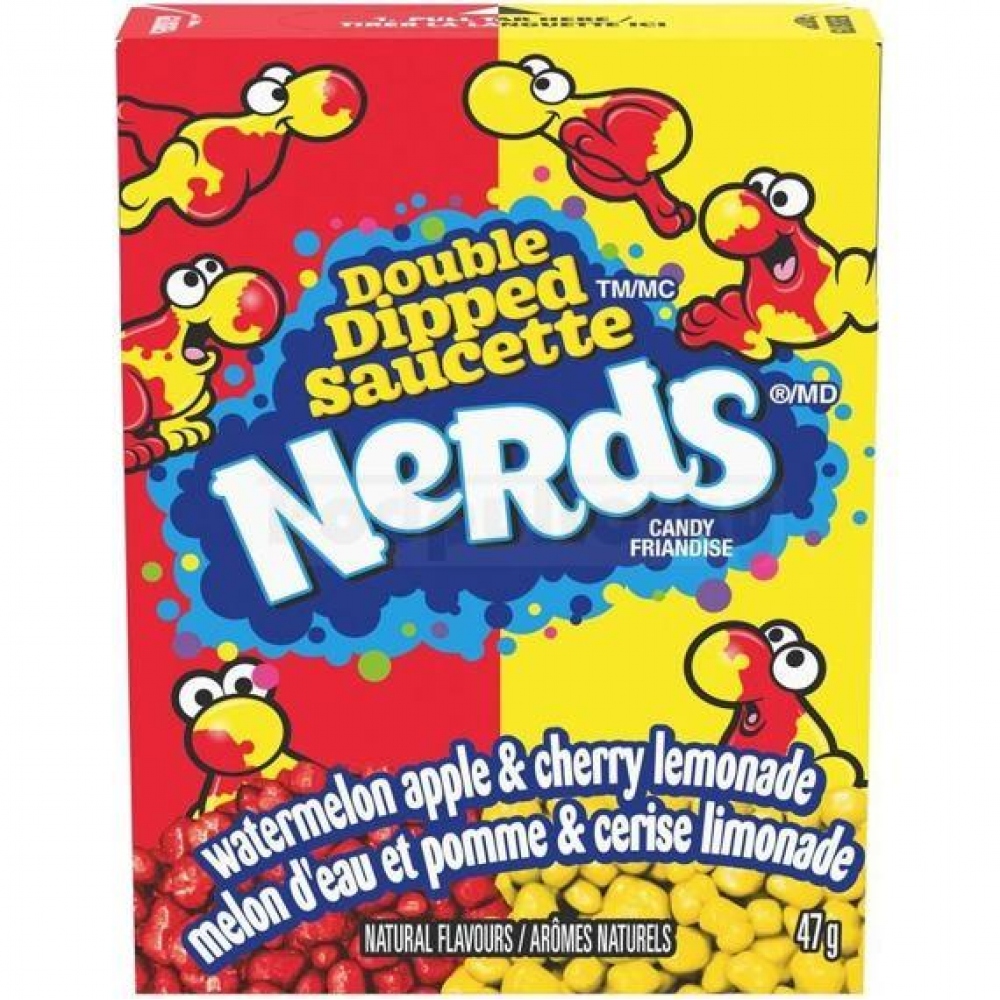 Nerds Meloun Jablko Třešeň Limonáda 47g