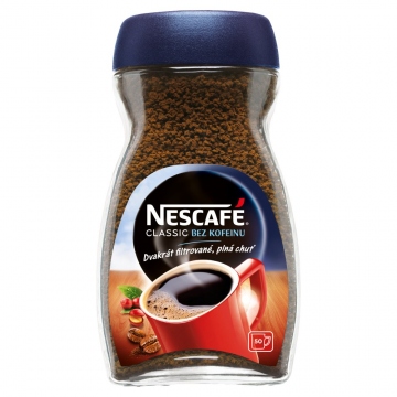NESCAFÉ CLASSIC, instantní káva bez kofeinu, 100 g