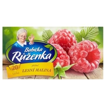 Babička Růženka čaj lesní malina 20x2g=40g