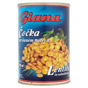 Giana Čočka ve slaném nálevu 425ml