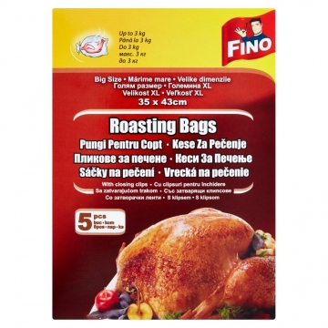 Fino Sáčky na pečení 5ks, 35 x 43cm ( Roasting Bags)