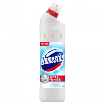Domestos White & Shine tekutý dezinfekční a čistící přípravek na toalety 750ml