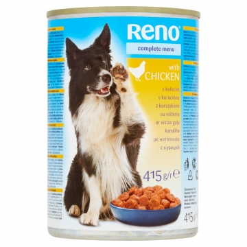Reno konzerva pro psy kuřecí 415g