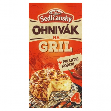 Sedlčanský Ohnivák na gril + pikantní koření (4x100g) 400g