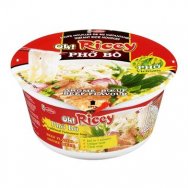 Oh! Ricey instantní rýžová polévka s příchutí hovězí 120g v misce