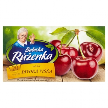 Babička Růženka čaj divoká višeň 20x2g=40g