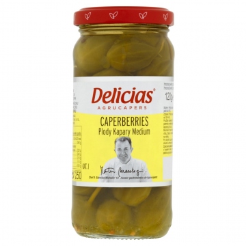 Delicias Plody kapary medium 250g