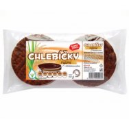 Česká cena chlebíčky polomačené pšenice s mléčno kakaovou polevou 75g