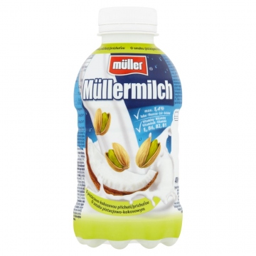 Müllermilch Mléčný nápoj pistacie 400g