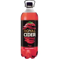 Royal Cider kvašený šumivý alkoholický nápoj 1L Sour cherry