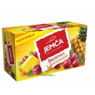 Jemča ovocný čaj Brusinka a ananasem 40g