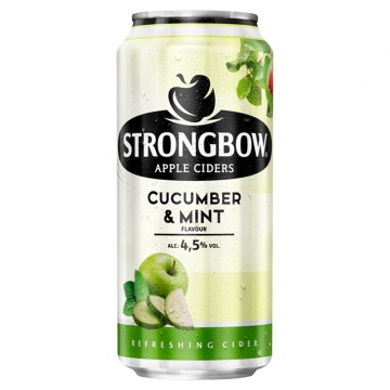 Strongbow Cucumber & Mint cider, plech 440ml