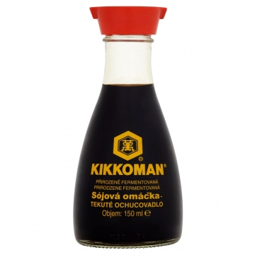 Kikkoman Sojová omáčka se sníženým obsahem soli 150ml