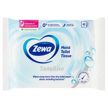 Zewa moist vlhcené toaletní papír pure 42ks