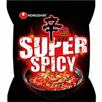 Nong Shim Super Spicy extra pálivé nudle 120g