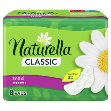 NATURELLA CLASSIC MAXI INTIMNÍ VLOŽKY 8KS