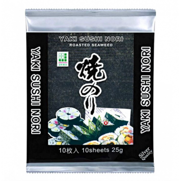 Mořské řasy Yaki Nori - Silver 25g