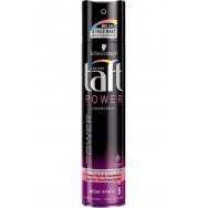 TAFT - LAK NA VLASY - POWER MEGA STARK5 ,(černo-filalový) 250 ML