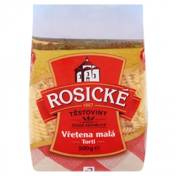 Rosické Těstoviny Torti vřetena malá 500 g