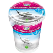 Sachsen Milch bílý jogurt 1,5%tuku 500g Německé