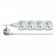 Emos Prodlužovací kabel 4 zásuvky 3m bílý E0413 - 250V , 10A max