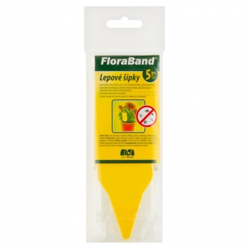FloraBand lepové desky k ochraně rostlin, 5 ks