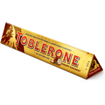 Toblerone Cripsy Coconut 360g