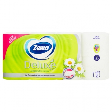 Zewa Deluxe Camomile Comfort toaletní papír 3 vrstvý 8ks