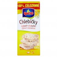 Racio Chlebíčky rýžové s kukuřicí 130g yellow
