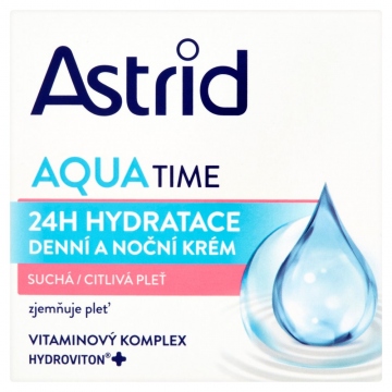Astrid Aqua Time Denní a noční krém suchá a citlivá pleť 50ml