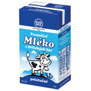 Bohe Milk mléko polotučné trvanlivé 1 l