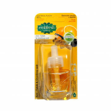 Embfresh napln 19ml Anti Tabák Oranžový Cedr
