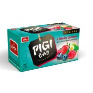 JEMČA Pigi černý čaj s lesním ovocem (25x1,5g) 37,5g
