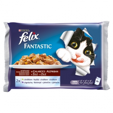 Felix Fantastic králík - jehněčí 4x100g
