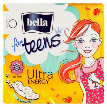 Bella for teens vložky ultra deo energy 10ks