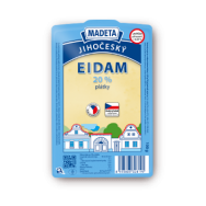 Madeta Jihočeský Eidam sýr 20% plátky 100 g