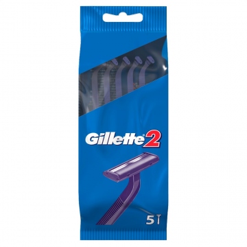 Gillette 2 jednorázová holítka 5ks