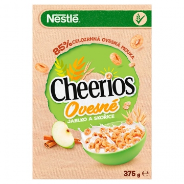 Nestlé CHEERIOS snídaňové cereálie - jablko & skořice 375g