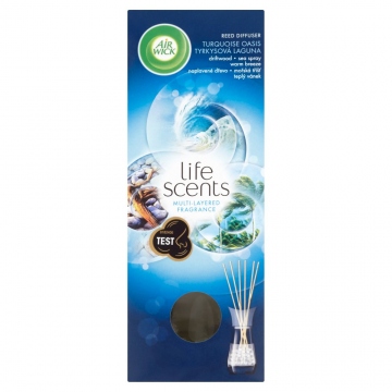 Air Wick Life Scents Vonné tyčinky tyrkysová laguna 30ml