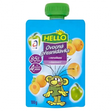 Hello Ovocná přesnídávka s meruňkami a vitaminem C 100g