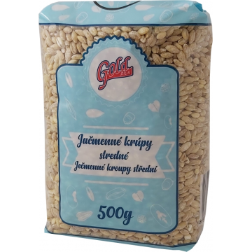 Gold plus Kroupy ječmenné střední 500g