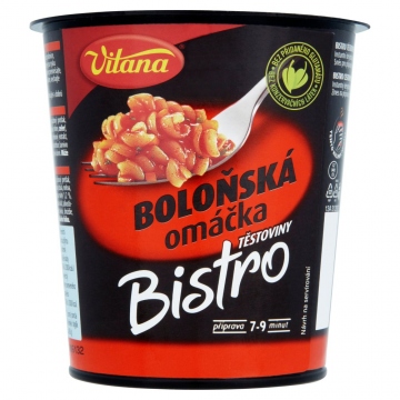 Vitana bistro boloňská omáčka s těstovinami 63g