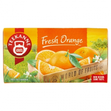 TEEKANNE Fresh Orange, World of Fruits, 20 sáčků,50g